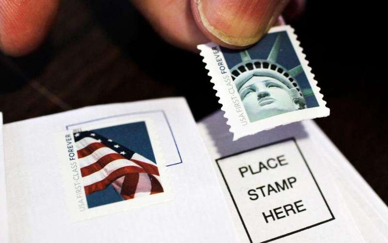 image for Worried voters are buying stamps and merch to fund the USPS