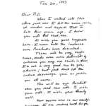 image for This is a note that George HW Bush left in the office after losing the election to Bill Clinton