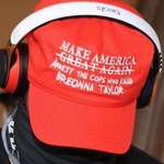 image for LeBron's hat says it all. Make America arrest the cops who killed Breonna Taylor.