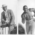 image for Jack Johnson, 1912. First Black Heavyweight Champ.