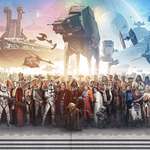 image for Literally every Star Wars character in one single image