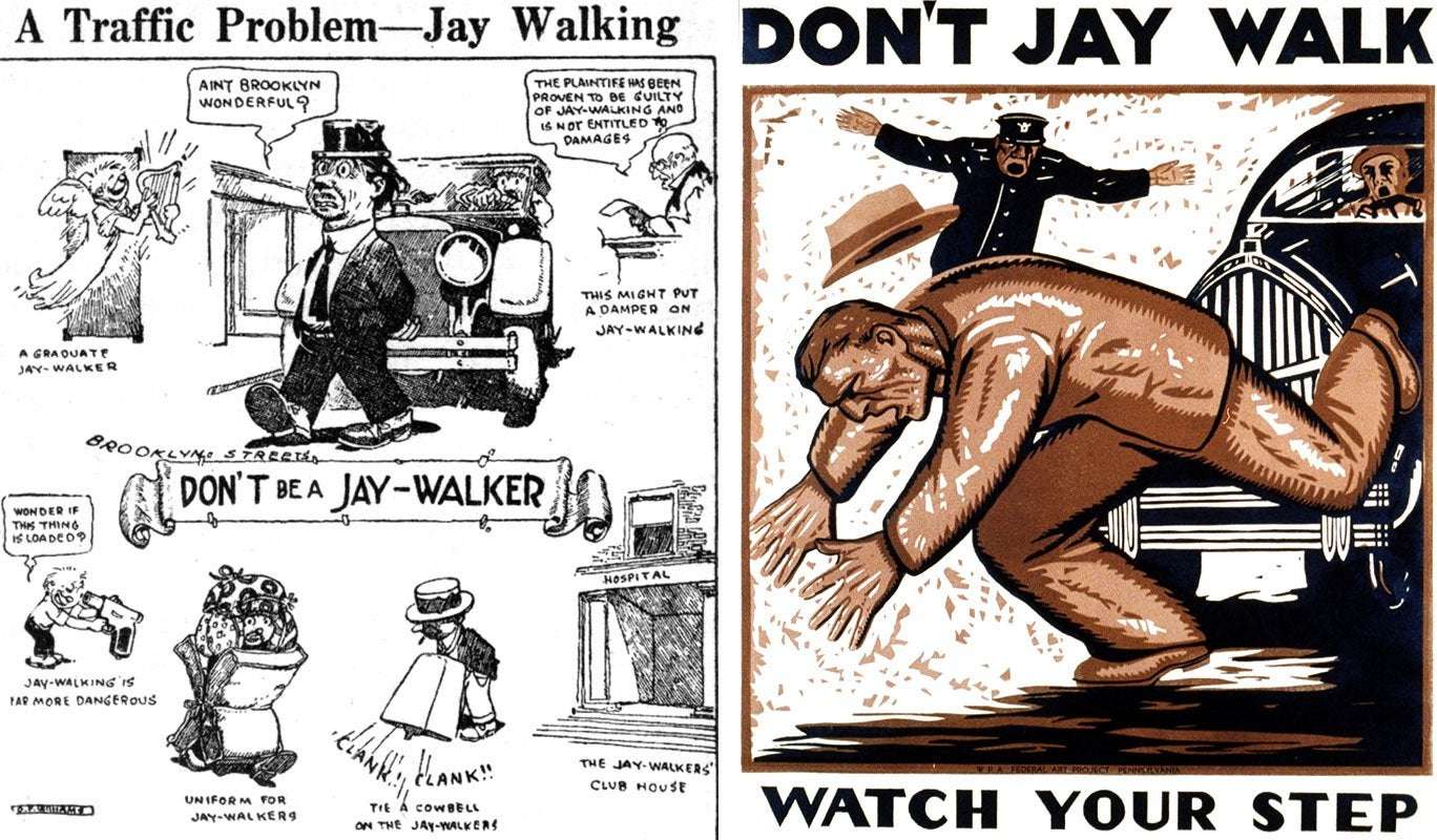 image for The forgotten history of how automakers invented the crime of "jaywalking"
