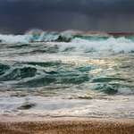 image for Stormy seas in Sydney [OC] [1365x2048]