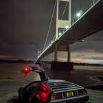 image for My friend and I drove to the old Severn Bridge to get some photos of his car last night.