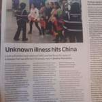 image for An unknown illness emerges in China. 59 infected. Reporting from January 2020