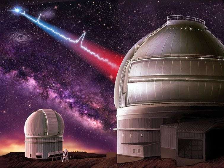 image for A mysterious radio burst from space is back, right on schedule