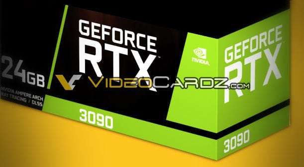image for NVIDIA GeForce RTX 3090 and GeForce RTX 3080 specifications leaked