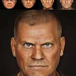 image for Dutch photographer Bas Uterwijk used AI to re-create Doomguy's face