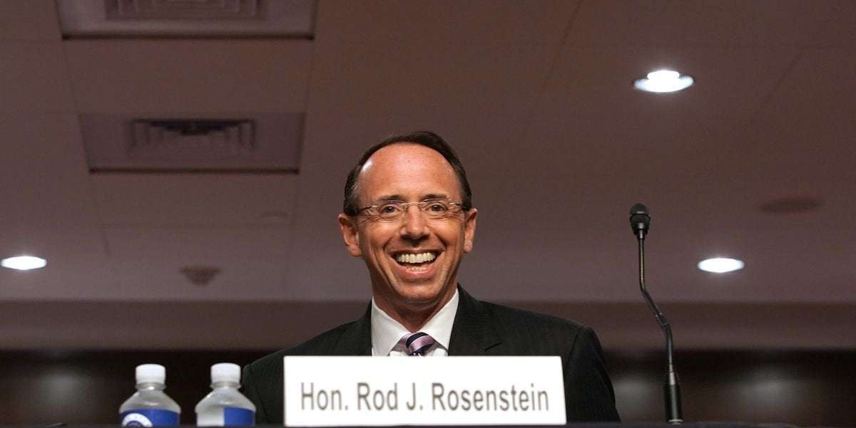 image for Rod Rosenstein Didn't 'Land the Plane.' He Made Sure It Never Left the Ground.