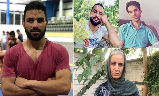 image for Iranian wrestling champion receives a double death sentence