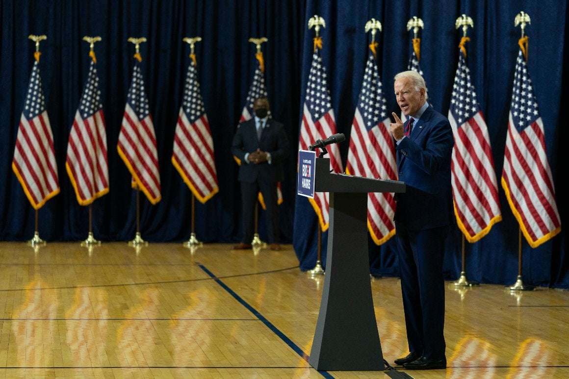 image for Biden: QAnon is ‘bizarre’ and ‘embarrassing,’ supporters should seek mental health treatment