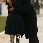 image for President-elect Barack Obama hugs Iraq War veteran and now-Senator Tammy Duckworth in 2008