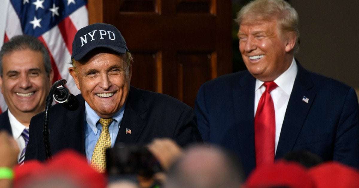 image for Trump Lawyer Rudy Giuliani Worked With an “Active Russian Agent” to Discredit Joe Biden