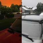 image for One day difference in Fort Collins Colorado.
