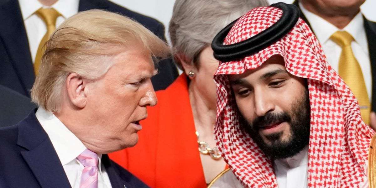 image for 'I saved his a--': Trump boasted that he protected Saudi Crown Prince Mohammed bin Salman after Jamal Khashoggi's brutal murder, Woodward's new book says