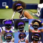 image for The seven face masks Naomi Osaka wore during her US Open victory today