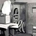 image for Orgone Accumulator, a device sold in the 1950s to allow a person sitting inside to attract orgone, a massless 'healing energy'. The FDA noted that one purchaser, a college professor, knew it was "phony" but found it "helpful because his wife sat quietly in it for four hours every day."
