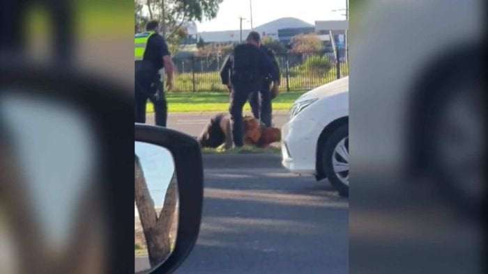 image for Man stomped on during police arrest in Melbourne's north in induced coma, lawyer says