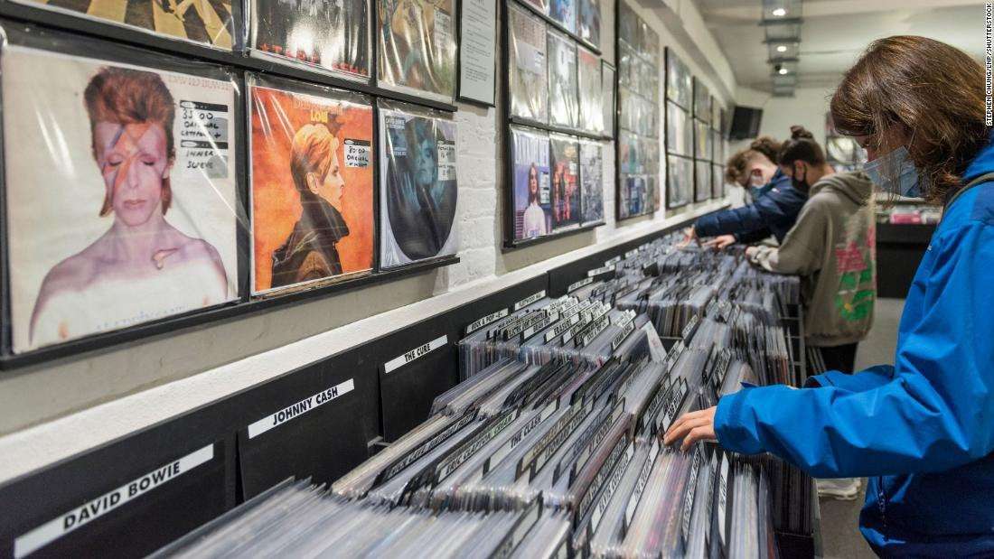 image for Vinyl record sales surpass CDs for the first time since the 1980s