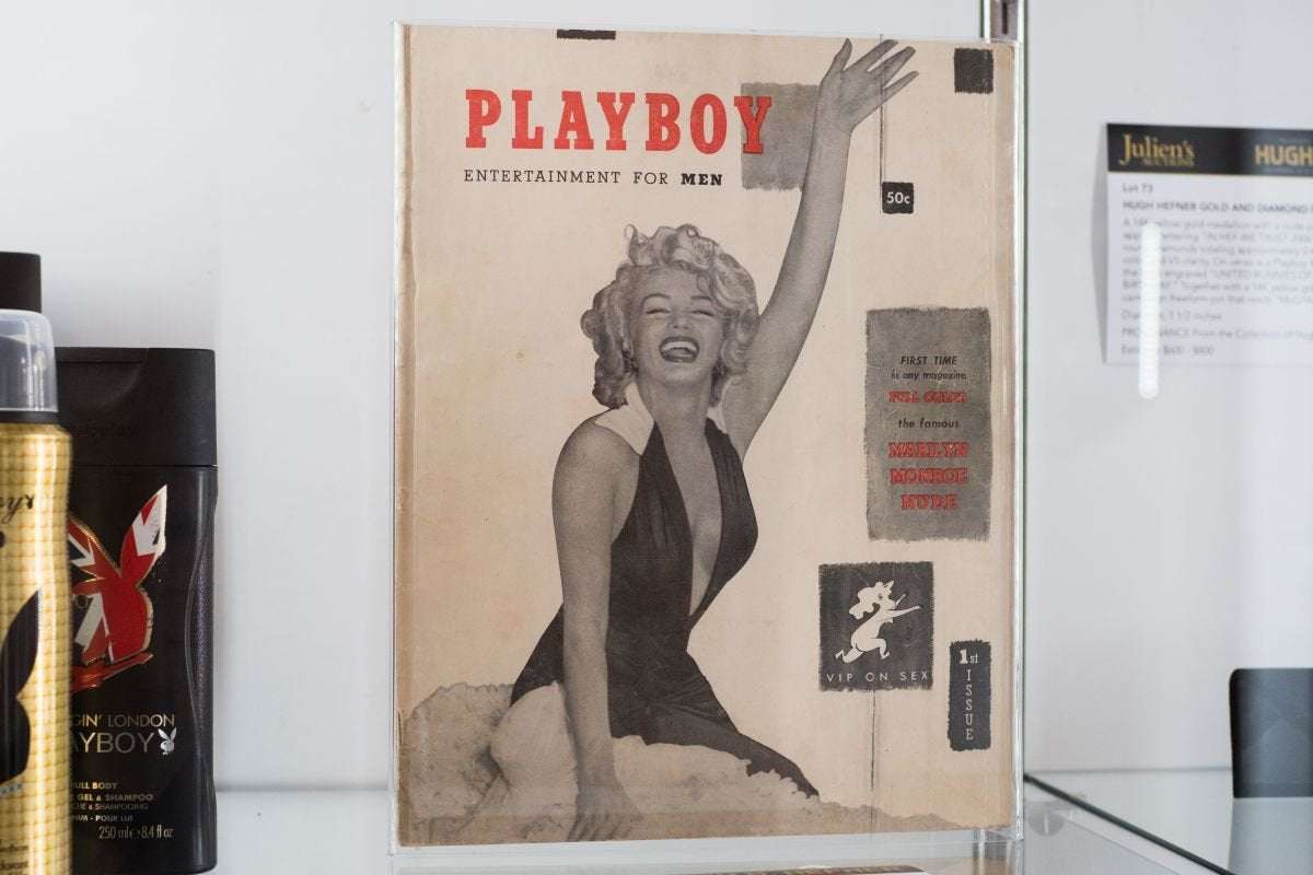 image for Marilyn Monroe Didn't Actually Pose for the First Issue of 'Playboy'