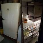 image for Saw a old 1948 Hotpoint refrigerator today that is still completely functional.