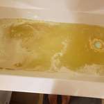 image for my lush bath bomb just makes it look like a tub filled with pee