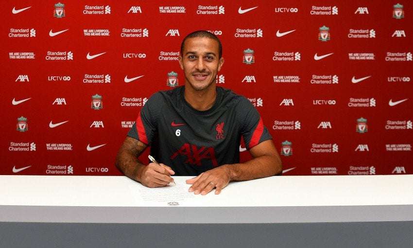 image for Liverpool FC complete signing of Thiago Alcantara