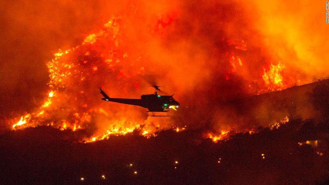image for A firefighter has died in the California wildfire sparked by a gender reveal party