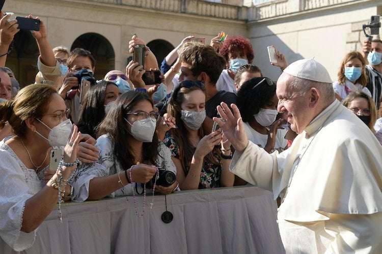 image for Pope Francis to parents of L.G.B.T. children: ‘God loves your children as they are.’
