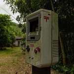 image for Game Boy-shaped mailbox in the remote mountain area of Shikoku, Japan.