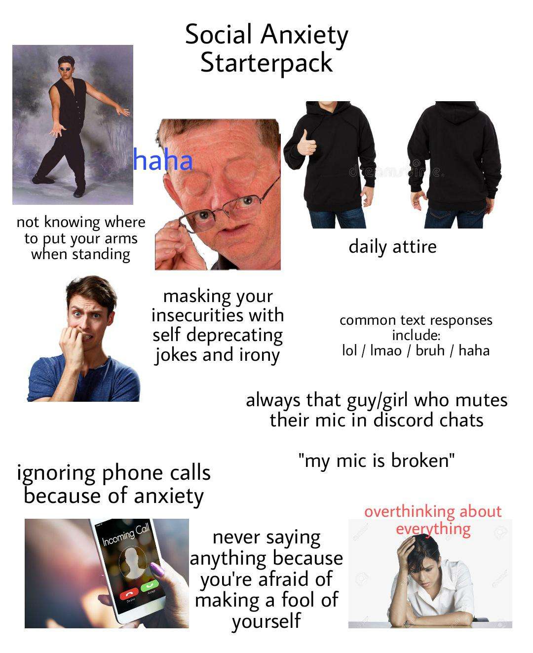 image showing Social Anxiety Starterpack