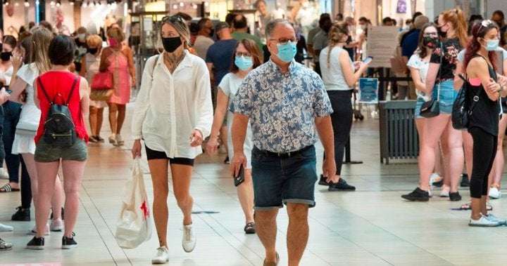 image for Majority of Canadians say wearing a mask during coronavirus pandemic is a civic duty: poll