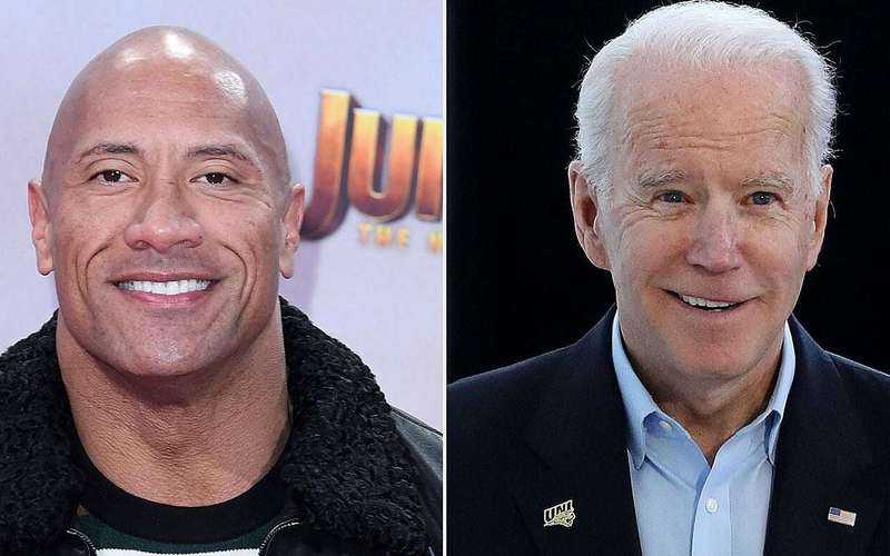 image for Dwayne Johnson Endorses Presidential Candidate for First Time, Supports Joe Biden and Kamala Harris