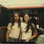 image for My bio-parents and the van where I was most likely created 74'