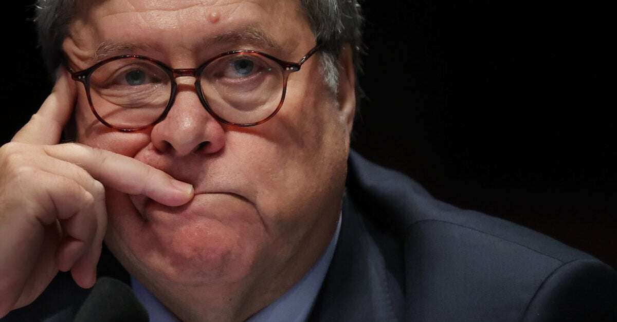 image for Nearly 2,000 DOJ Alumni Sign Letter with Dire Warning: Bill Barr Is Working to Rig 2020 Election for Trump