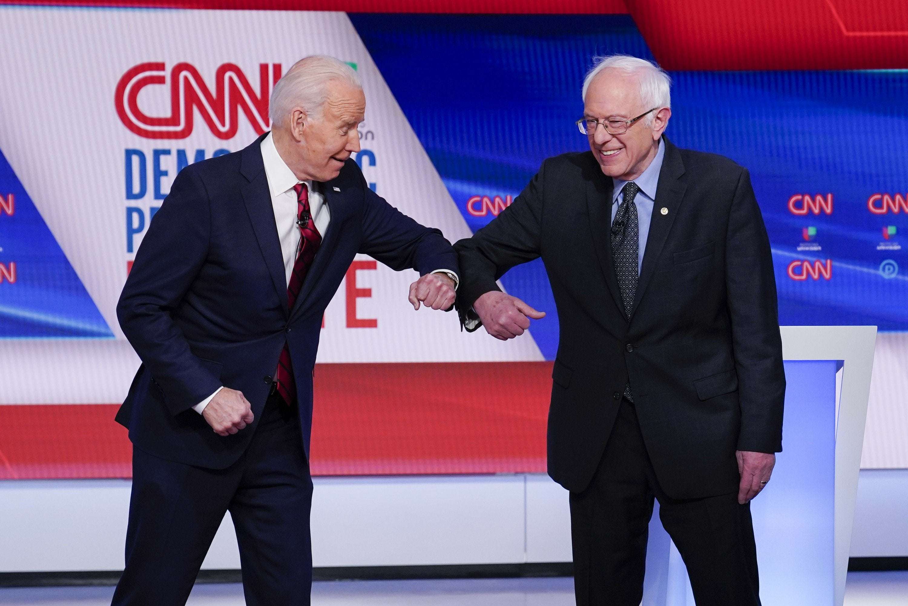 image for Bernie Sanders resuming in-person campaigning to back Biden