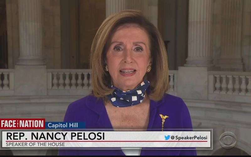 image for Pelosi says she's receiving Trump health updates through the media, not briefings