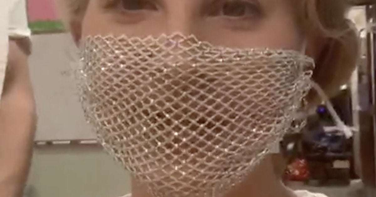 image for Lana Del Rey criticized for wearing mesh mask while meeting fans at book signing