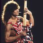 image for Eddie Van Halen, 1983, Looking cool as ever. May he Rest In Peace.