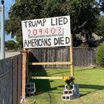 image for I also put up a sign in my yard. It faces a 20,000 cars/day Road. Oh and it’s in the heart of Texas!