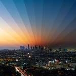 image for A sunrise time-lapse photo I took of L.A.