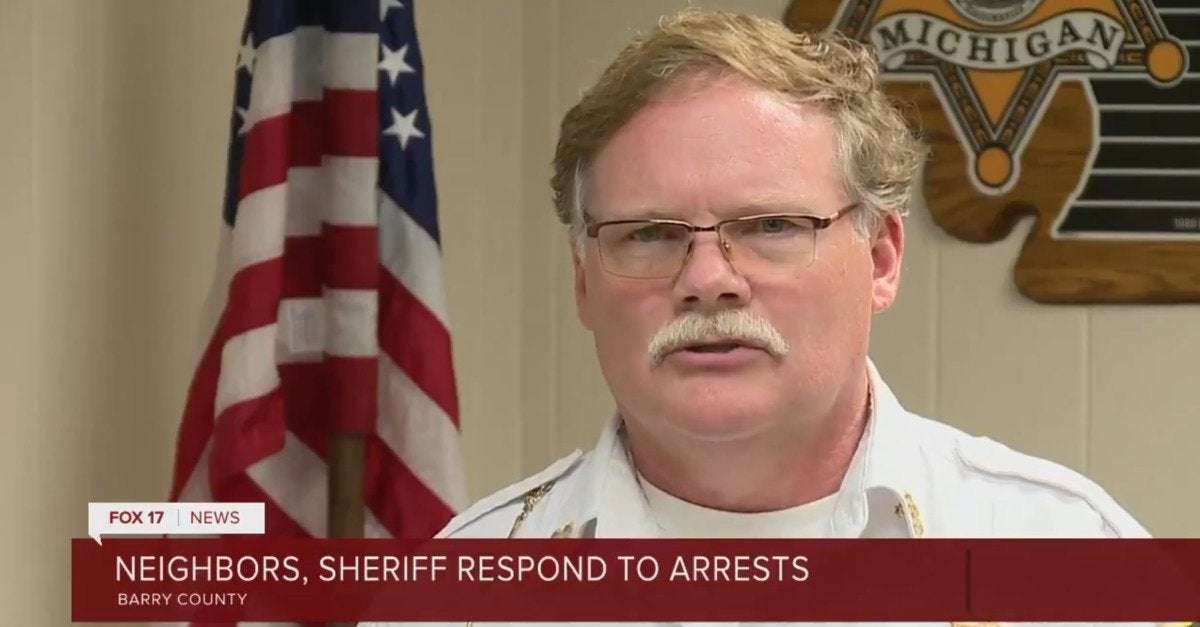 image for Michigan Sheriff Defends Man Suspected of Planning Whitmer Kidnapping Conspiracy During ‘Wild’ Interview