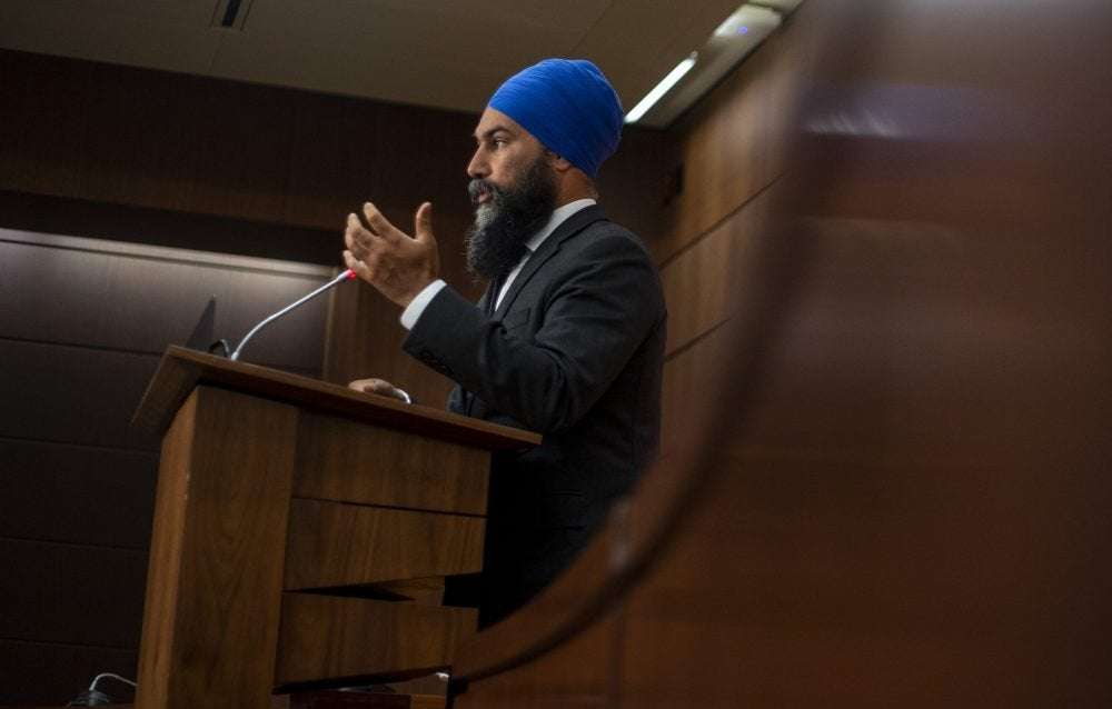 image for Jagmeet Singh wants to tax companies making big profits during COVID