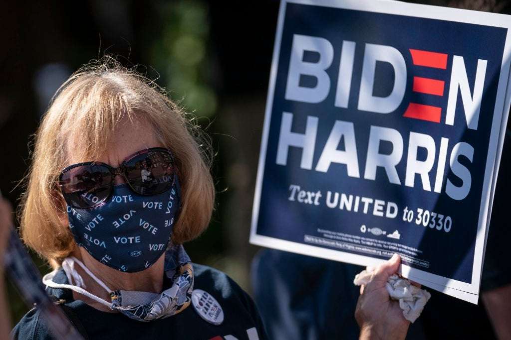 image for Biden-Harris sign shot at six times outside Pennsylvania home - TheGrio