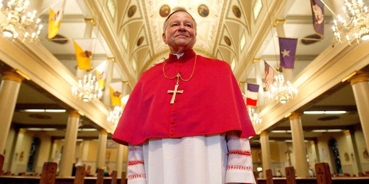 image for The Archbishop of New Orleans orders a church altar to be burned after a pastor was caught in a 'demonic' sexual act