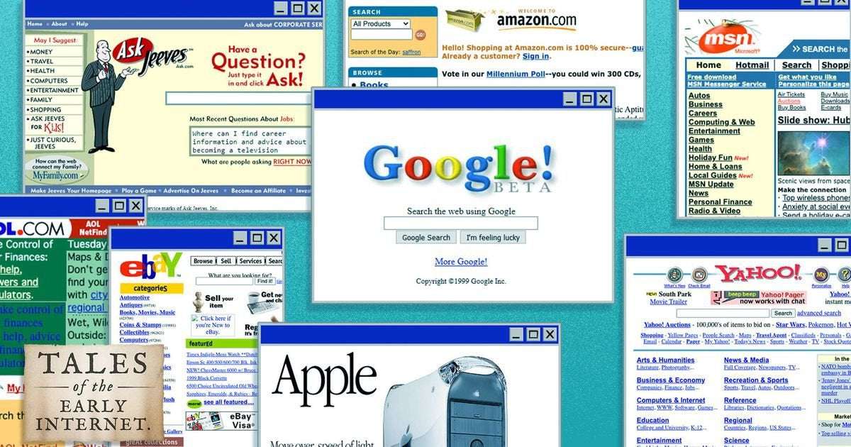 image for What Apple, Google, and Amazon’s websites looked like in 1999