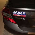 image for Someone put a PAPER Trump sticker on my sister’s car because we have a Biden sign in our front yard.