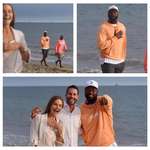 image for Dwayne Wade accidentally photobombing a proposal.