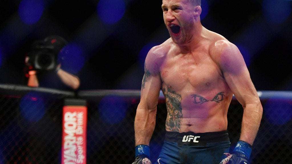 image for Justin Gaethje on Khabib Nurmagomedov's durability: 'His main priority is to not take damage'