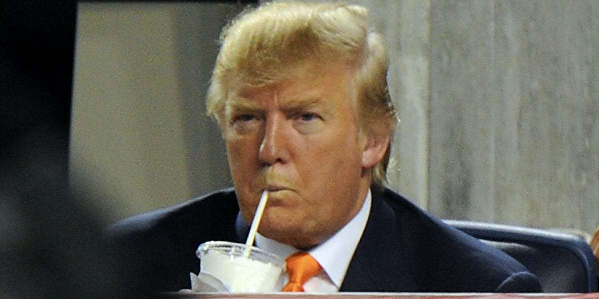 image for Trump reportedly got bored during one of his first classified briefings on Afghanistan and ordered milkshakes in the middle of it
